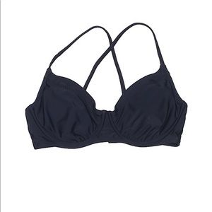 Navy Blue Bikini Top